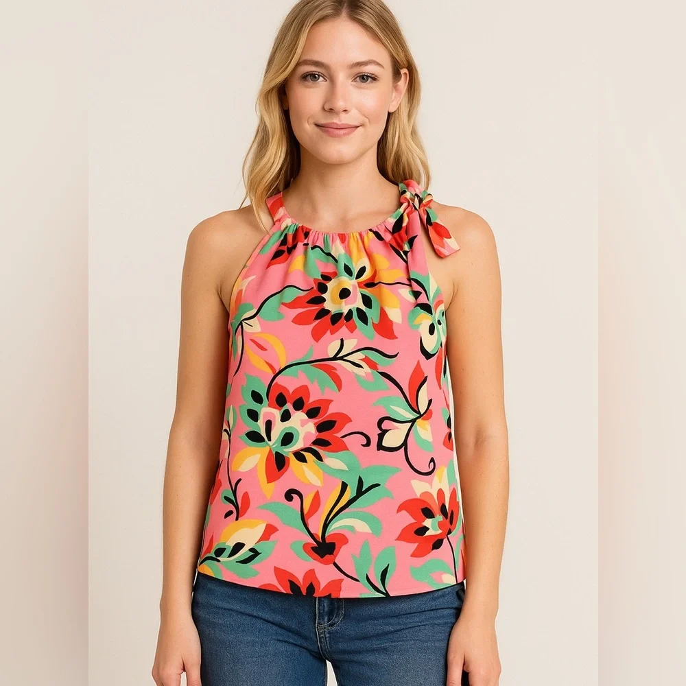 New York and Company Floral Camisole